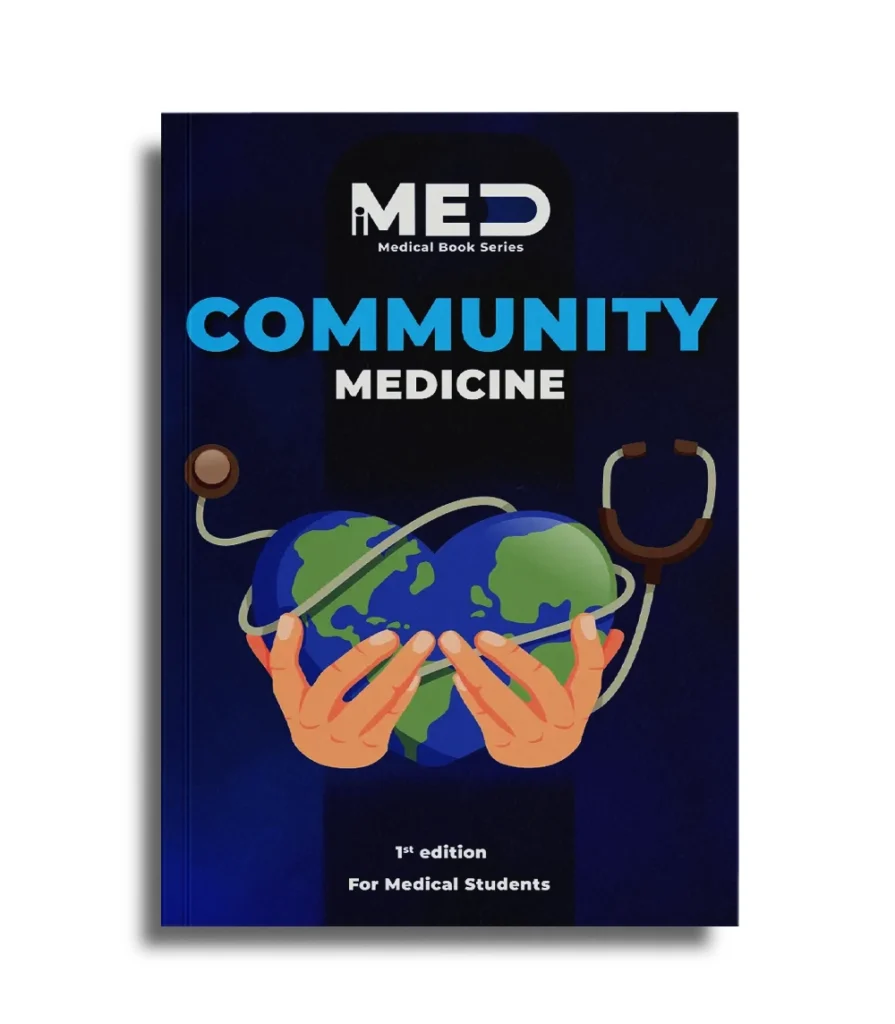 غلاف Community Medicine Book من iMed – كتاب شرح طب المجتمع