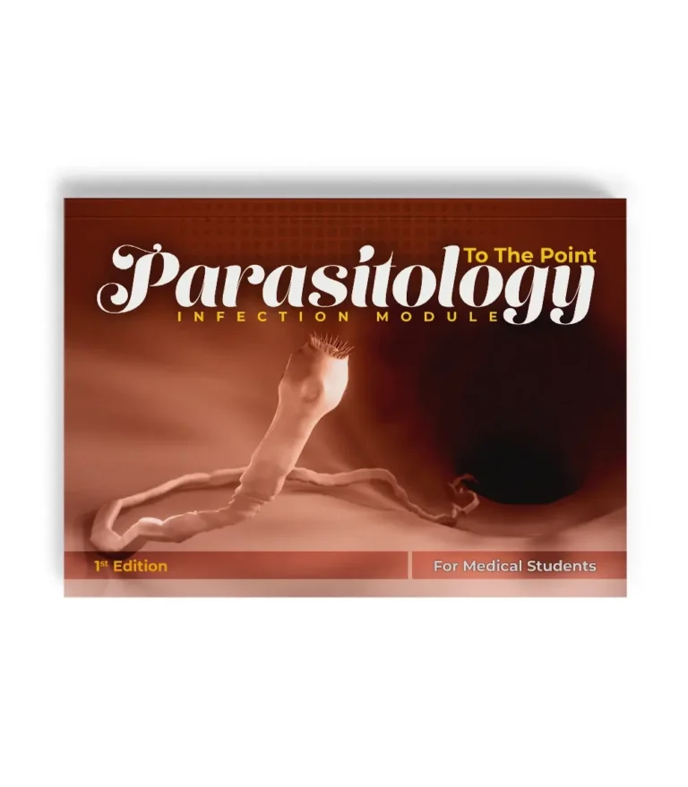 غلاف كتاب Parasitology من iMed – مقدمة الطفيليات لطلاب الطب