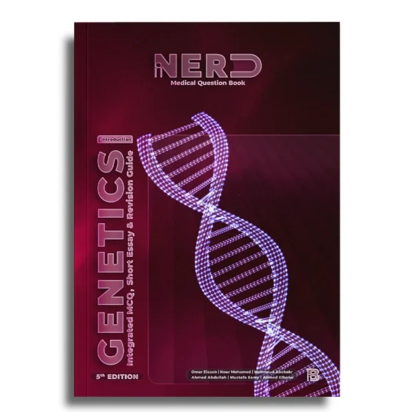 غلاف كتاب iNerd Genetics Module – بنك أسئلة الوراثة، الإصدار الخامس